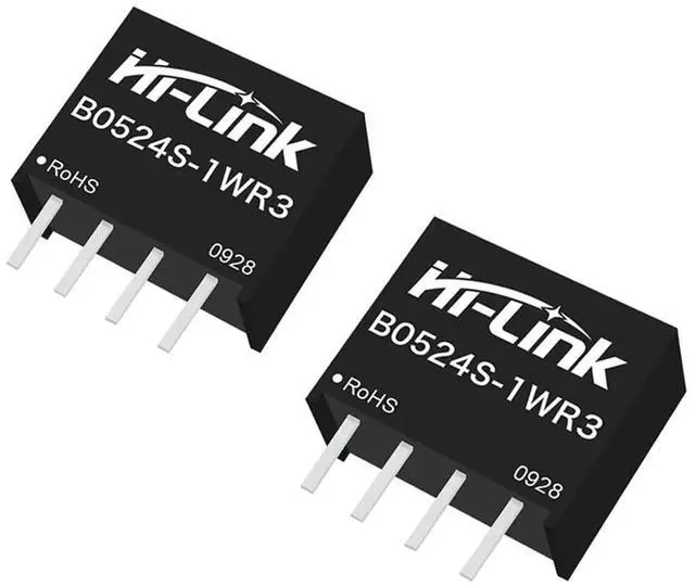 Main image of 1WR3 42mA-1W DC-DC DC 1500VDC Isolation Power Module 2Pcs with Sustainable Short-Circuit Protection (B0524S-1WR3)
