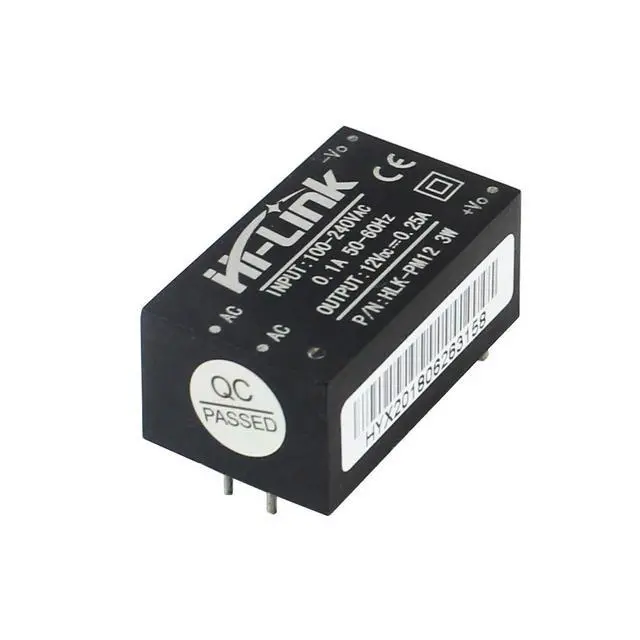 Alt view image 3 of 7 - 10pcs Mini Step-Down Power Supply Intelligent Household Switch Power Module HLK-PM01 HLK-5M05 10M05 HLK-2M05 AC DC 220V to 5V/3.3V/12V (HLK-PM12 220V-12V)