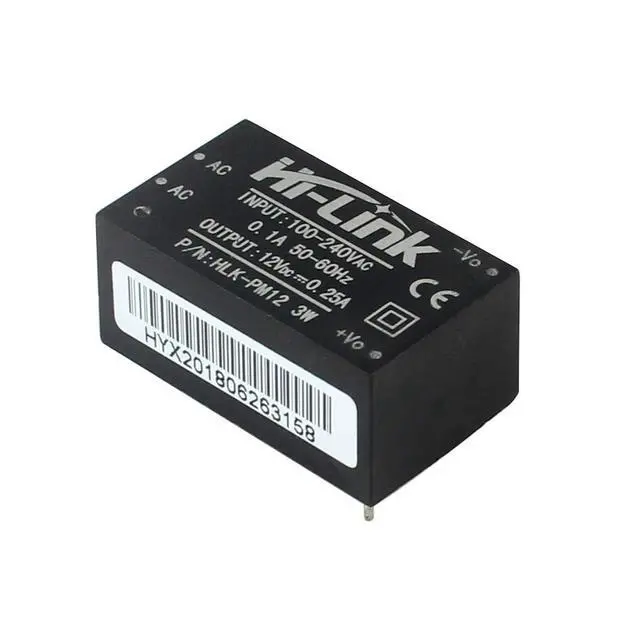 Alt view image 2 of 7 - 10pcs Mini Step-Down Power Supply Intelligent Household Switch Power Module HLK-PM01 HLK-5M05 10M05 HLK-2M05 AC DC 220V to 5V/3.3V/12V (HLK-PM12 220V-12V)