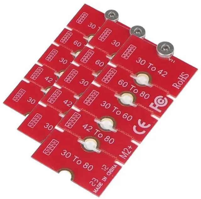 Main image of NGFF NVME M2 M2PLUS 2230 to 2280 Adapter Card 2230, 2242, 2260, 2280 Extended Transfer Long Size Change for M.2 U.2 M3 M.3 SSD (1Piece) (Pack of 3)