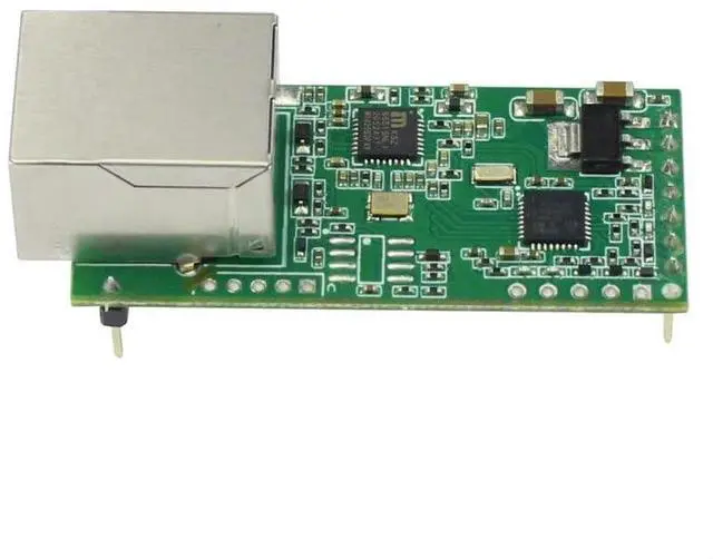 Alt view image 5 of 7 - Tiny Serial Ethernet Converter USR-TCP232-T2 Module Serial UART TTL to Ethernet TCPIP Module Support DHCP and DNS Upgraded (20pcs)
