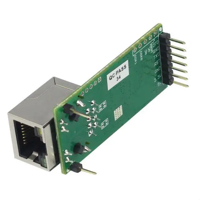 Alt view image 7 of 7 - Tiny Serial Ethernet Converter USR-TCP232-T2 Module Serial UART TTL to Ethernet TCPIP Module Support DHCP and DNS Upgraded (20pcs)