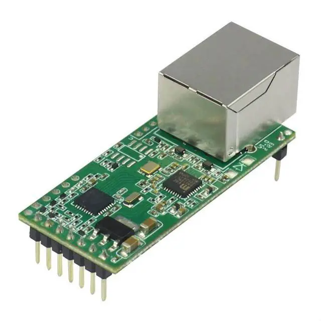 Alt view image 6 of 7 - Tiny Serial Ethernet Converter USR-TCP232-T2 Module Serial UART TTL to Ethernet TCPIP Module Support DHCP and DNS Upgraded (20pcs)
