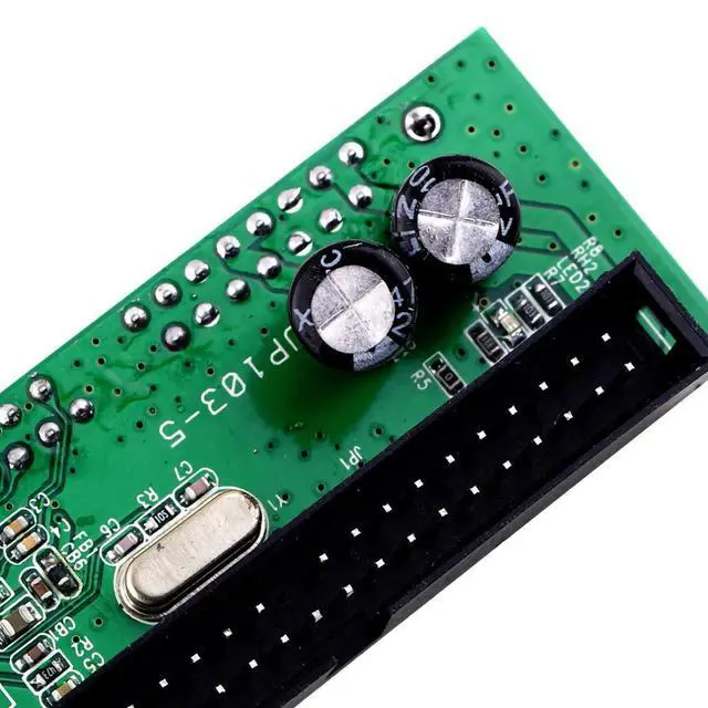 Alt view image 4 of 5 - Pata IDE to Sata Hard Drive Interface Adapter Converter 7+15 Pin 3.5/2.5" DVD HDD Parallel to Serial ATA for CD-ROM/CD-RW/DVD/DVD-RAM/HDD(Wide Board)