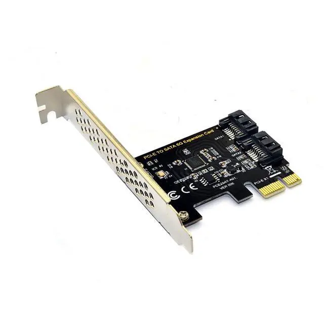Alt view image 5 of 7 - Desktop Expansion Card pci-e to SATA 3.0 Adapter Card 6G for IPFS Hard Disk Expansion