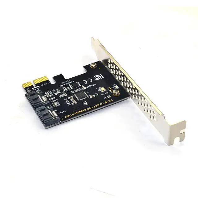 Alt view image 6 of 7 - Desktop Expansion Card pci-e to SATA 3.0 Adapter Card 6G for IPFS Hard Disk Expansion