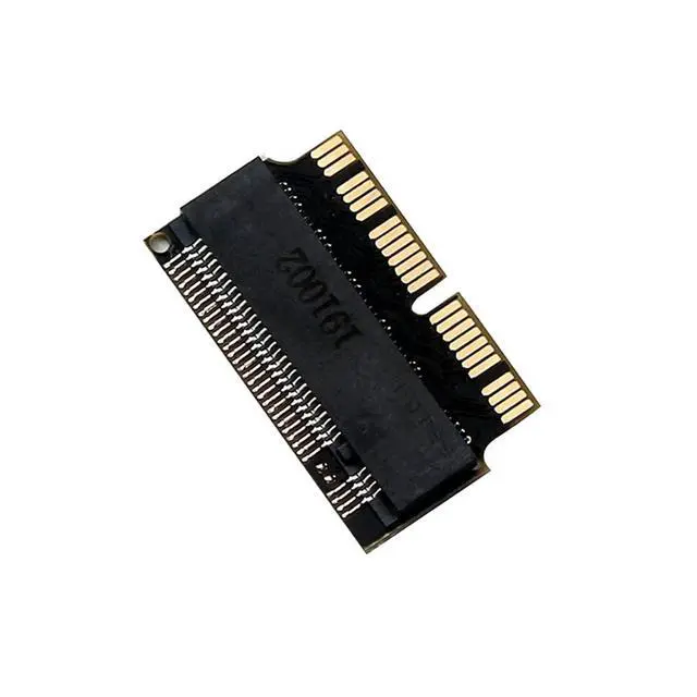 Alt view image 3 of 7 - M.2 NGFF Adapter NVMe PCI-E x4 M2 to SSD Compatible with A-pple Laptop,Mac-Book Air Pro 2013 2014 2015 A1465 A1466 A1502 A1398 (2Pcs)