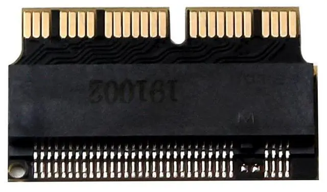 Alt view image 5 of 7 - M.2 NGFF Adapter NVMe PCI-E x4 M2 to SSD Compatible with A-pple Laptop,Mac-Book Air Pro 2013 2014 2015 A1465 A1466 A1502 A1398 (2Pcs)