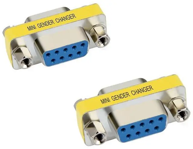 Main image of 1.5m USB-C to RS232 DB9 Male Serial Adapter PL-2302 Chipset w/Female to Female Connector Converter Supports Windows XP/Vista/7/8.1/10,Mac OS (DB9Pin F to F Converter)