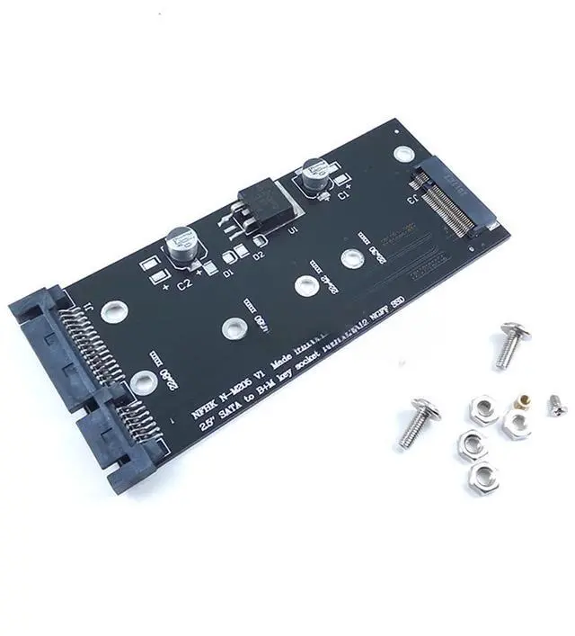 Main image of 2.5" NGFF M2 to SATA3 M2 Key B-M SSD Adapter Card 6G for M.2 NGFF 2230 2242 2260 2280 SSD