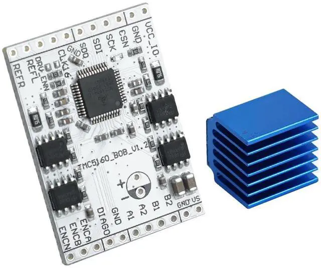 Alt view image 7 of 7 - Integrated Stepper Motor Driver Module with Incremental Encoder Input and Left/Right Limit Switch Input Support SPI and UART Communication