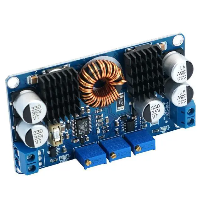 Alt view image 7 of 7 - Automatic Step-Up/Step-Down Solar Vehicle-Mounted Constant-Voltage Constant-Current Power Module with Under-Voltage Over-Voltage Protection