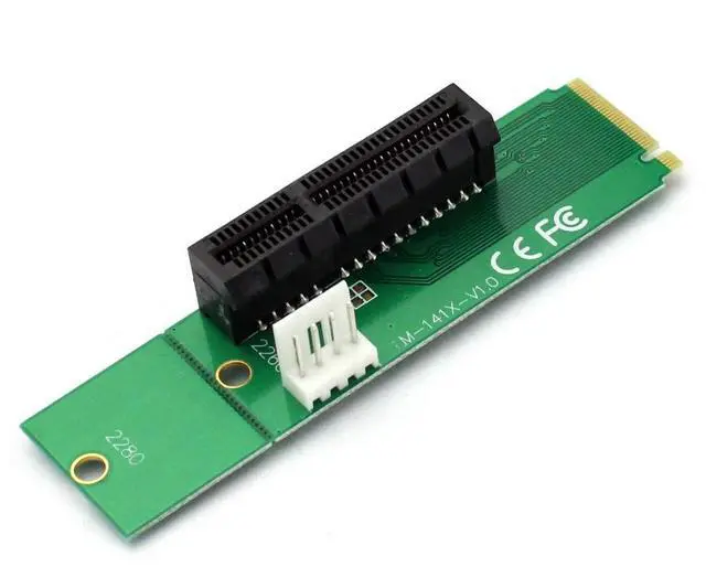 Main image of LM-141X-V1.0 Drive M.2 Key-M NGFF to PCI-E 4X Adapter Converter Card M2 to PCI-E X4 Adapter Card for Desktop PC