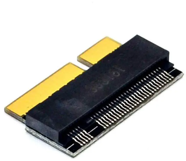 Alt view image 2 of 4 - NGFF M.2 nVME SSD Adapter Card for MacBook 2012 Hard Drive Disk Driver-Free Adapter Riser Card with M.2 SATA Key-B/M Interface