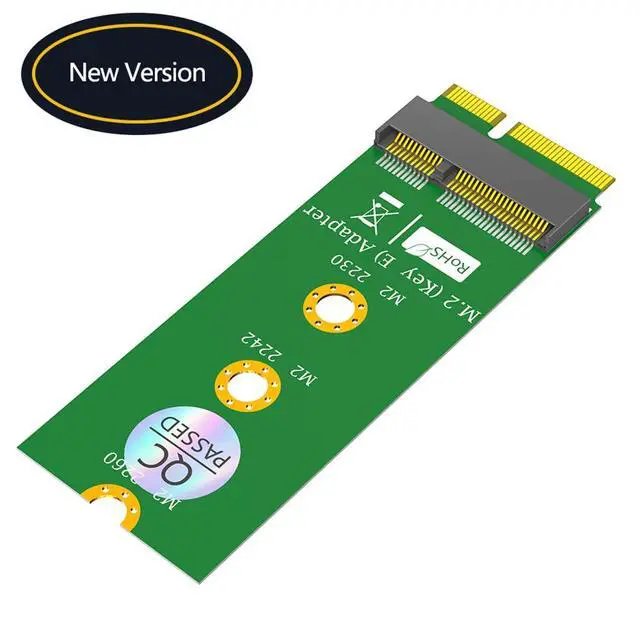 Alt view image 4 of 7 - M.2 NGFF Key-E Test Protector Card Female to Male Adapter Support for Module AX200/201, SSD M2 2230 2242 2262
