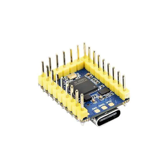 Alt view image 2 of 7 - RP2350-Zero Mini Development Board Built-in Temperature Sensor Compatible with Raspberry Pi Dual-Core Dual-Architecture Microcontroller (RP2350-Zero-Soldered)
