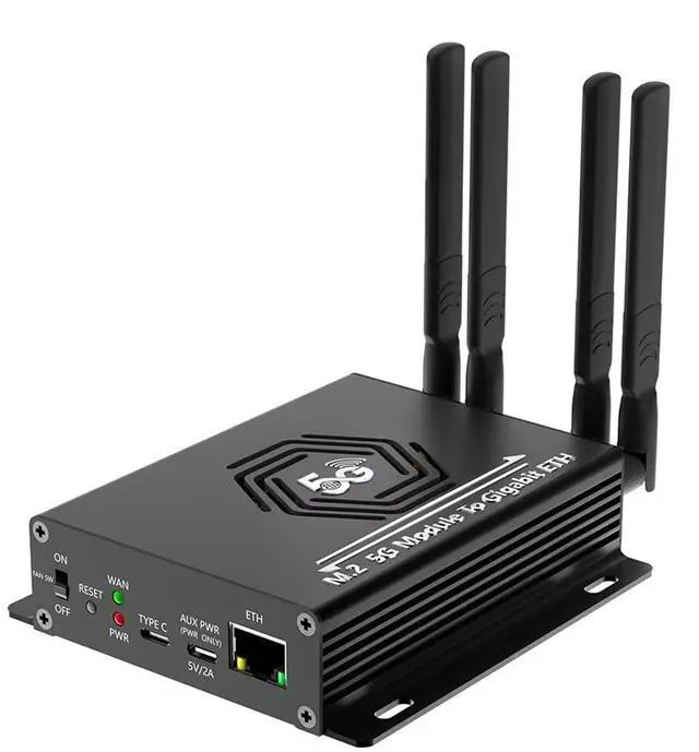 Main image of M.2 NGFF 4G/5G Module to USB 3.0 Adapter with RJ45 Port RTL8125BG Controller Support SIM/Micro SIM/Nano SIM Card