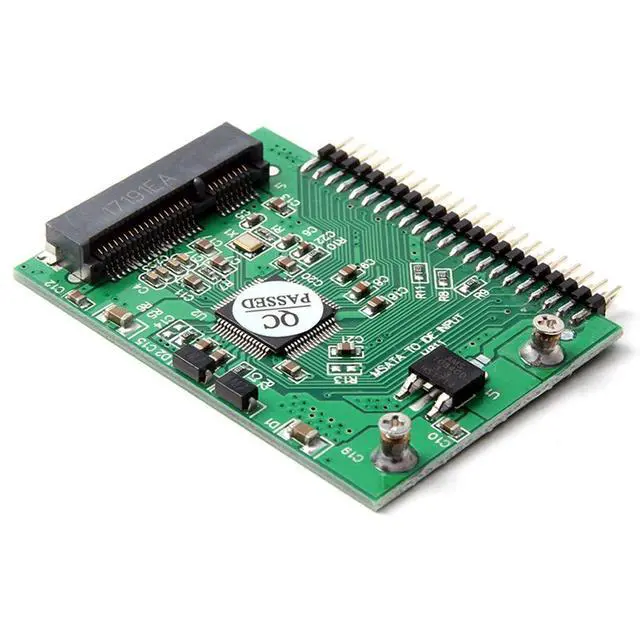 Alt view image 4 of 6 - Mini PCI-e MSata 1.8 SSD to 2.5 IDE inch HDD Hard Disk 3.3V 44pin Card PCI E Express mSATA SSD Adapter Converter for Laptop PC