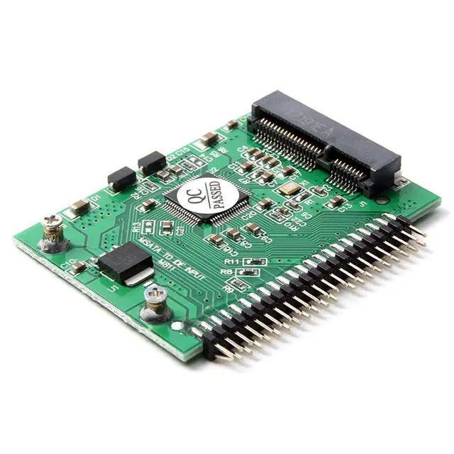 Alt view image 5 of 6 - Mini PCI-e MSata 1.8 SSD to 2.5 IDE inch HDD Hard Disk 3.3V 44pin Card PCI E Express mSATA SSD Adapter Converter for Laptop PC