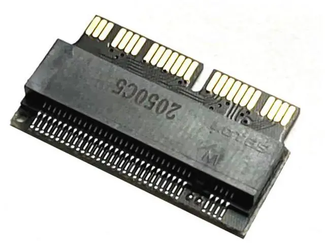 Alt view image 3 of 6 - M.2 PCIe MKey 2280 SSD to Original Hard Drive Converter Compatible with MacBook Air A1465, A1466 PRO A1398, A1502 (Short,5Pcs)