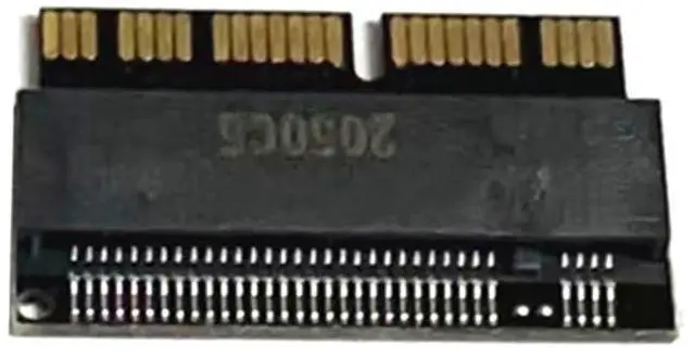 Alt view image 5 of 6 - M.2 PCIe MKey 2280 SSD to Original Hard Drive Converter Compatible with MacBook Air A1465, A1466 PRO A1398, A1502 (Short,5Pcs)