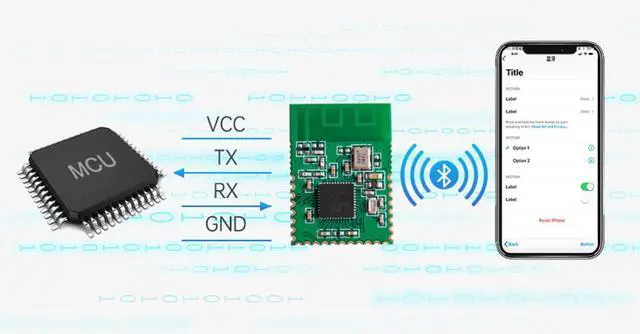 Alt view image 3 of 7 - Digital Transmission Module Serial Port Pass-Through Slave Mode Support Secondary Development Compatible with Bluetooth 5.3 (1Piece)