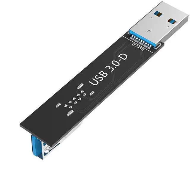 Main image of USB 3.0 9Pin Adapter Card Male to Female Extension Card Backward Compatible with USB 2.0/1.1 (Type D)