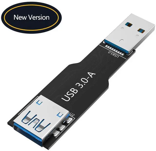 Alt view image 7 of 7 - USB 3.0 9Pin Adapter Card Male to Female Extension Card Backward Compatible with USB 2.0/1.1 (Type A)