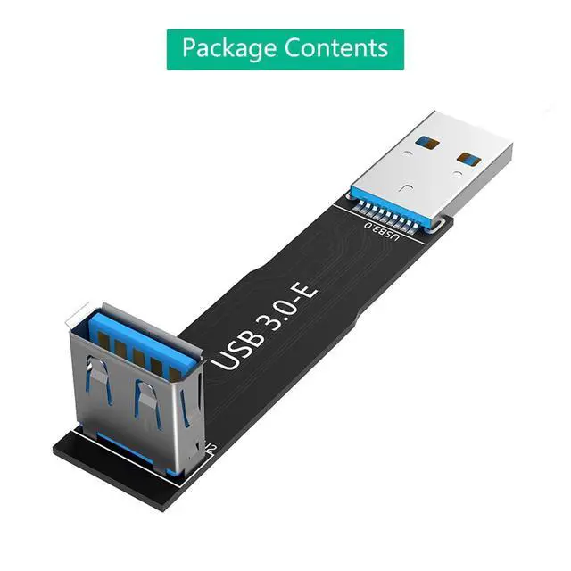 Alt view image 7 of 7 - USB 3.0 9Pin Adapter Card Male to Female Extension Card Backward Compatible with USB 2.0/1.1 (Type E)