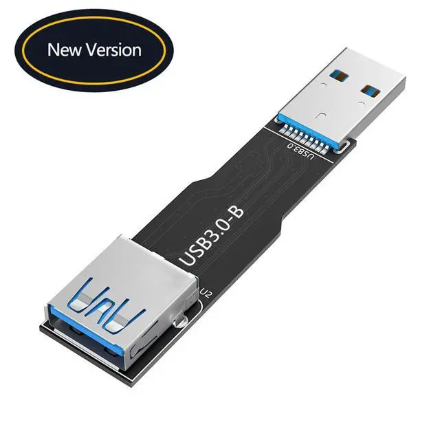 Alt view image 6 of 7 - USB 3.0 9Pin Adapter Card Male to Female Extension Card Backward Compatible with USB 2.0/1.1 (Type B)
