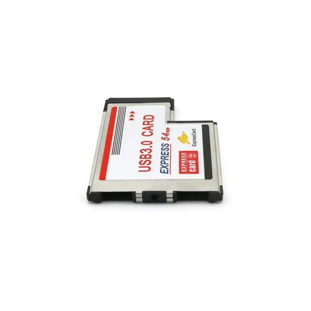Alt view image 2 of 4 - 2 Dual Ports USB 3.0 HUB Express Card ExpressCard 54mm Hidden Adapter Converter USB3.0 for PCMCIA Laptop PC