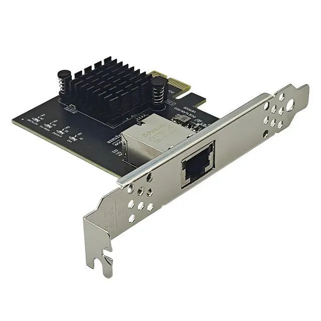 Alt view image 5 of 7 - PCIe to RJ45 Server Adapter 10Gbps (PCIe4.0 1X) | PCIe to RJ45 Server Adapter 10Gbps Ethernet Network Card Gen3/Gen4 for Desktop Server (PCIe4.0 1X)