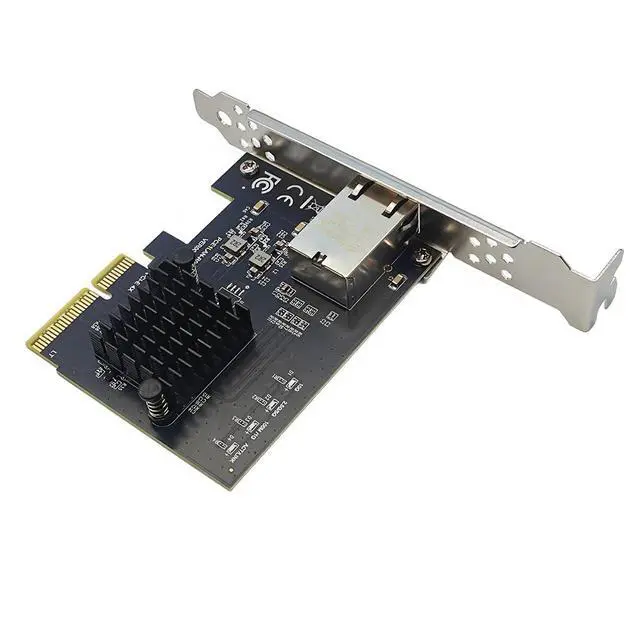 Alt view image 4 of 5 - PCIe to RJ45 Server Adapter 10Gbps (PCIe3.0 4X) | PCIe to RJ45 Server Adapter 10Gbps Ethernet Network Card Gen3/Gen4 for Desktop Server