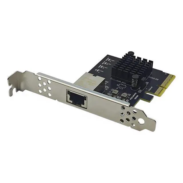 Alt view image 5 of 5 - PCIe to RJ45 Server Adapter 10Gbps (PCIe3.0 4X) | PCIe to RJ45 Server Adapter 10Gbps Ethernet Network Card Gen3/Gen4 for Desktop Server