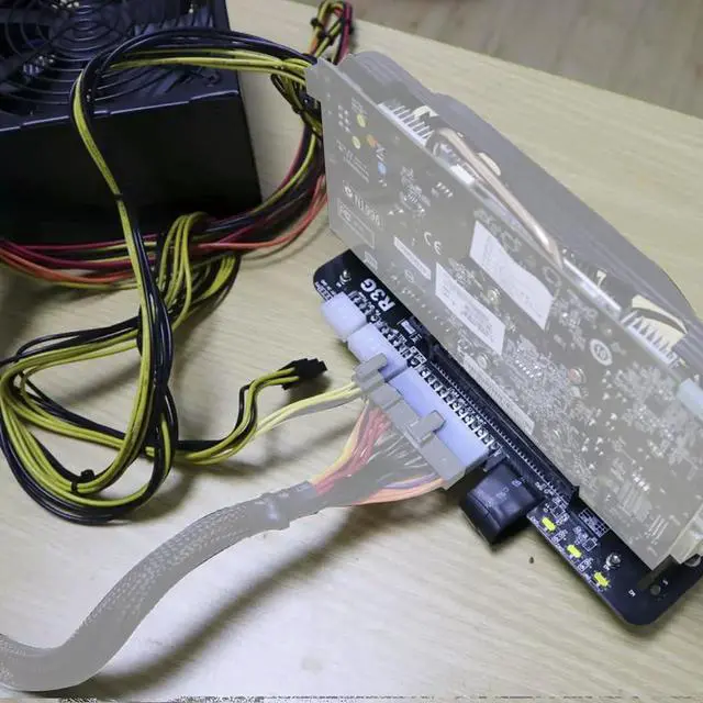 Alt view image 5 of 7 - ADT-K23MG-BK7 PCIe 5.0 x4 to X16 GPU External Adapter Card Support Notebook ITX/STX NUC and GPU After 2015 with PCIe x4 Interface (25CM)