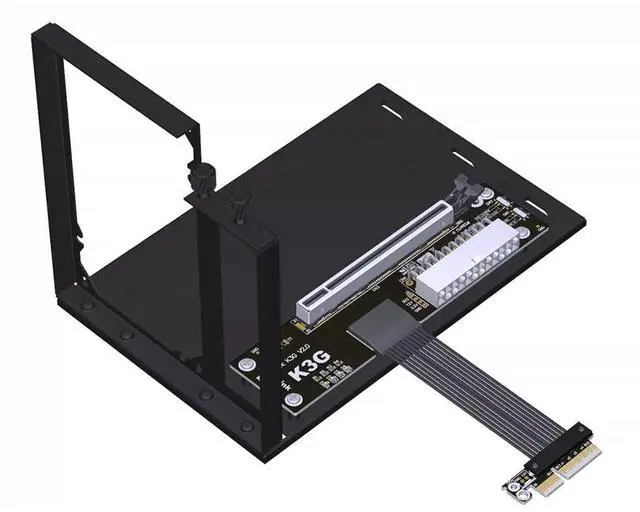 Main image of ADT-K23MG-BK7 PCIe 5.0 x4 to X16 GPU External Adapter Card Support Notebook ITX/STX NUC and GPU After 2015 with PCIe x4 Interface (25CM)