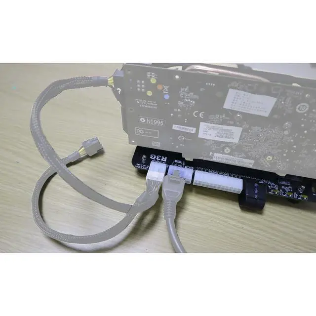 Alt view image 6 of 7 - ADT-K23MG-BK7 PCIe 5.0 x4 to X16 GPU External Adapter Card Support Notebook ITX/STX NUC and GPU After 2015 with PCIe x4 Interface (25CM)