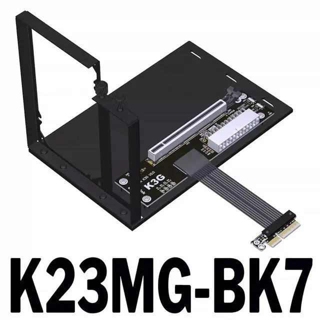 Alt view image 2 of 7 - ADT-K23MG-BK7 PCIe 5.0 x4 to X16 GPU External Adapter Card Support Notebook ITX/STX NUC and GPU After 2015 with PCIe x4 Interface (25CM)