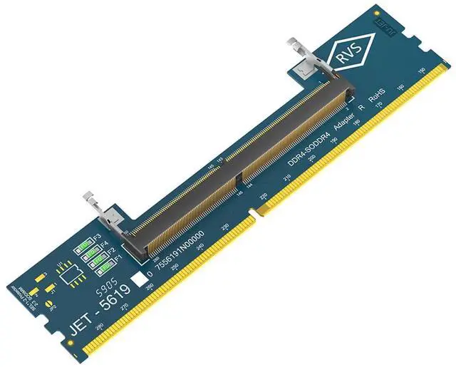 Main image of Laptop RAM DDR5 / SO DDR 4 to Desktop SO DDR5 U-DIMM /DDR4 Adapter Card Memory Tester Over-Current Protection Design (SO DDR4 RAM to DDR4)