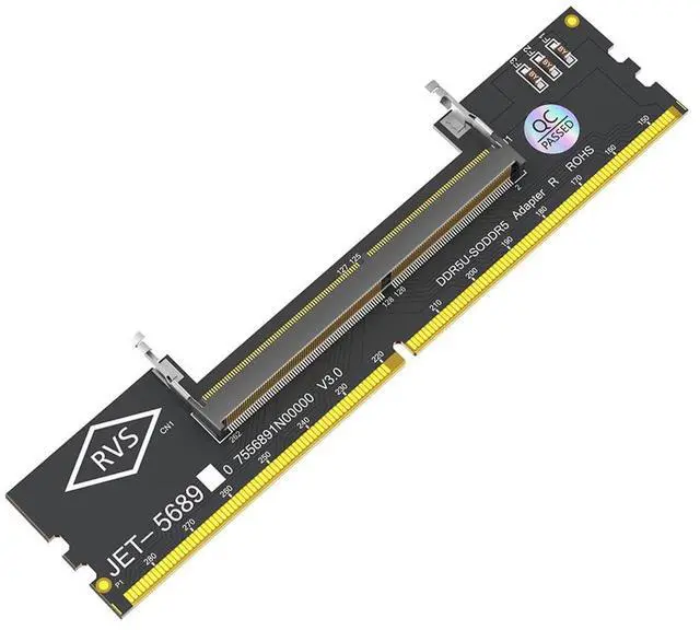 Main image of Laptop RAM DDR5 / SO DDR 4 to Desktop SO DDR5 U-DIMM /DDR4 Adapter Card Memory Tester Over-Current Protection Design (DDR5 RAM to SO DDR5 U-DIMM)