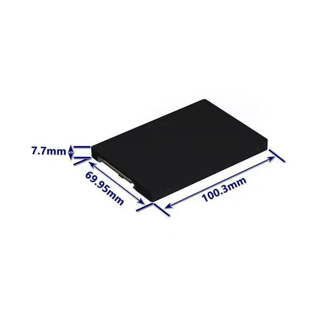 Alt view image 6 of 7 - ADT-R74 R27 M.2 to U.2/U.3/SATA Adapter Hard Drive Enclosure CNC Aluminum Alloy Compatible with NVMe SSD (R74S)