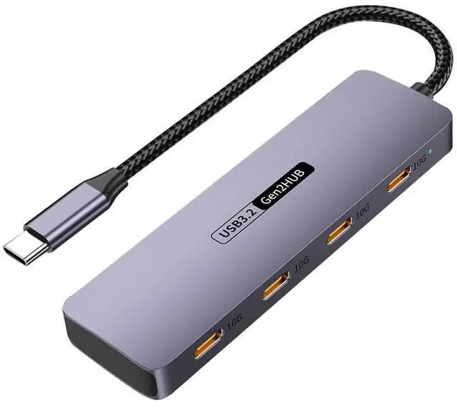 Main image of 10Gbps USB C Splitter Hub 4-Port Expansion USB3.2 High Speed for PC Laptop Phone (4C)