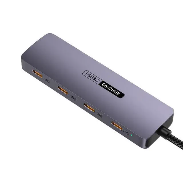 Alt view image 7 of 7 - 10Gbps USB C Splitter Hub 4-Port Expansion USB3.2 High Speed for PC Laptop Phone (4C)