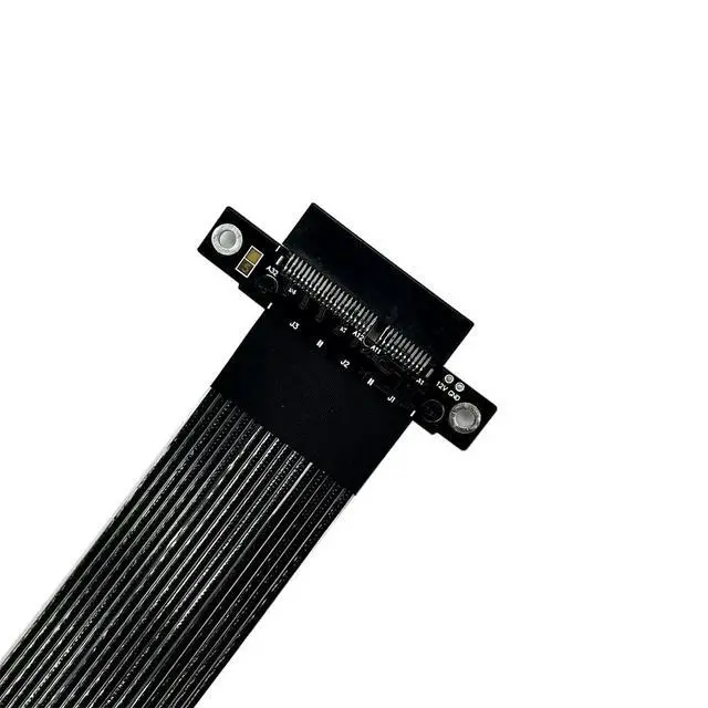 Alt view image 3 of 4 - ADT-K82S PCIE5.0 x4 to x8 Extension Adapter Gen5 128Gbps High Speed Support Network Card, Hard Drive, USB Card (15CM,K82SF-BK)