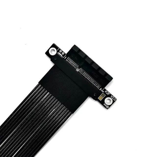 Alt view image 4 of 4 - ADT-K82S PCIE5.0 x4 to x8 Extension Adapter Gen5 128Gbps High Speed Support Network Card, Hard Drive, USB Card (15CM,K82SF-BK)