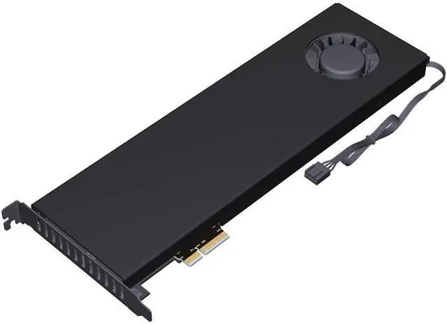 Main image of ADT-R27 PCIe5.0 4.0 X4 to U.2/U.3/E1.S/E3.S Hard Drive Adapter Card 128Gbps/64Gbps with Enclosure Compatible with EDSFF Hard Disk Drive (R27C-BK3 PCIe5.0 for E1.S/E3.S)
