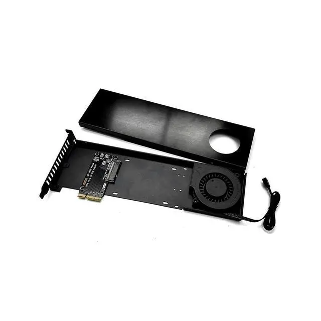 Alt view image 5 of 7 - ADT-R27 PCIe5.0 4.0 X4 to U.2/U.3/E1.S/E3.S Hard Drive Adapter Card 128Gbps/64Gbps with Enclosure Compatible with EDSFF Hard Disk Drive (R27B-BK3 PCIe4.0 for U.3)