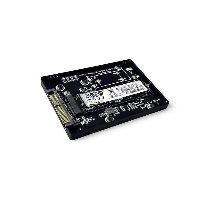 Alt view image 3 of 7 - ADT-R74 M.2 MKey NVMe to U.2/U.3 SSD Adapter Enclosure Support M2 2230/2242/2260/2280 SSD DDR4 (R74B, PCIe5.0 for U.2)