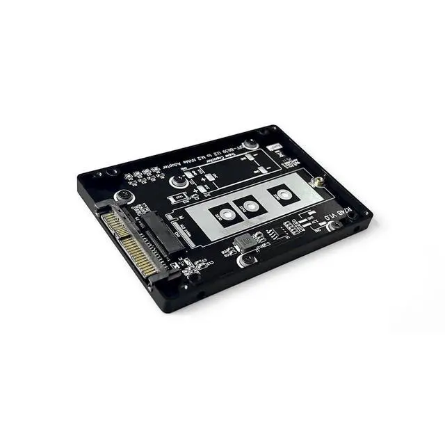 Alt view image 5 of 7 - ADT-R74 M.2 MKey NVMe to U.2/U.3 SSD Adapter Enclosure Support M2 2230/2242/2260/2280 SSD DDR4 (R74B, PCIe5.0 for U.2)