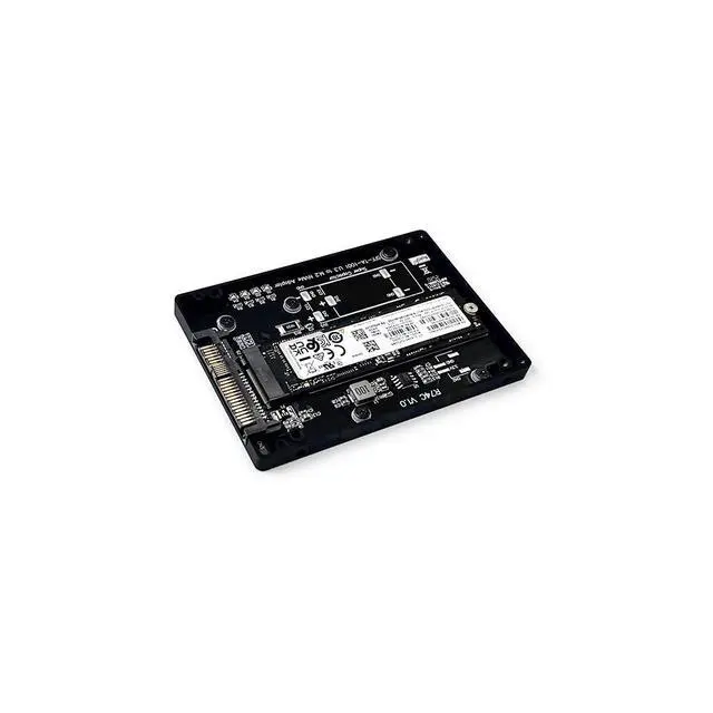 Alt view image 4 of 7 - ADT-R74 M.2 MKey NVMe to U.2/U.3 SSD Adapter Enclosure Support M2 2230/2242/2260/2280 SSD DDR4 (R74C, PCIe4.0 for U.3)